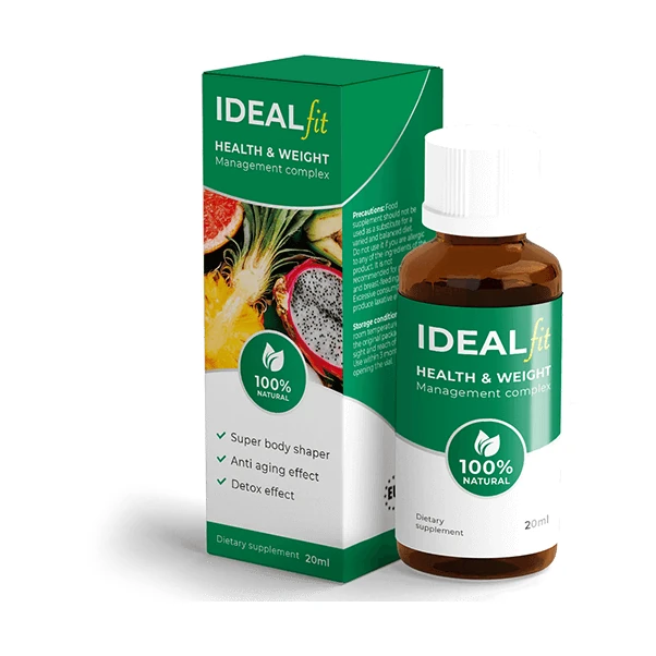 Idealfit — Integratore liquido in gocce con contagocce