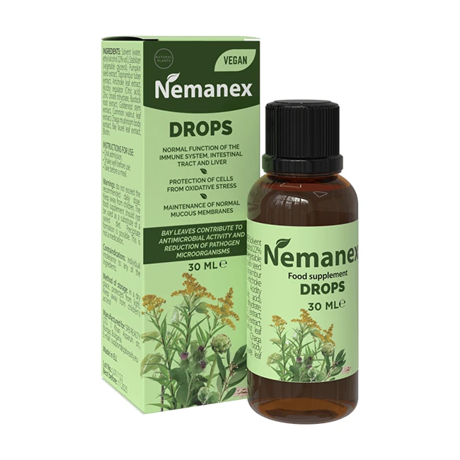 Nemanex — Gocce per uso orale in flacone